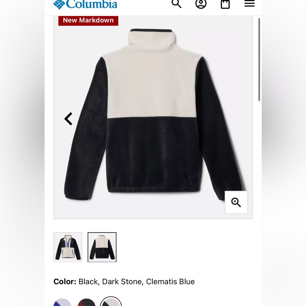 Columbia fleece